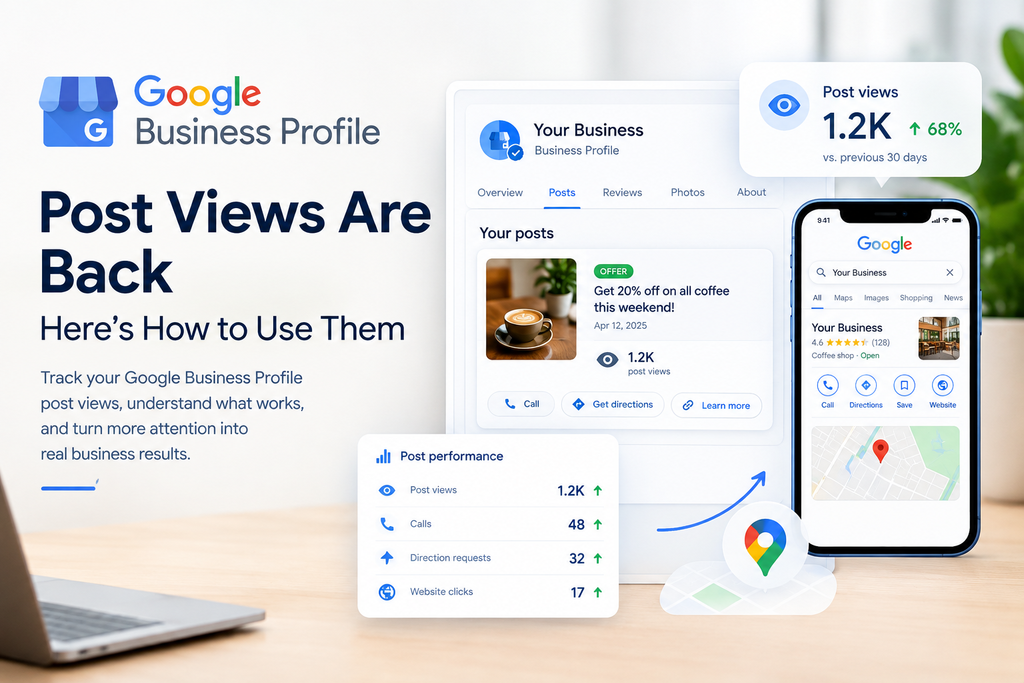 Google Business Profile Post Views